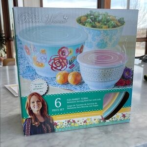 The Pioneer Woman Melamine Flea Market Floral Bowl Set